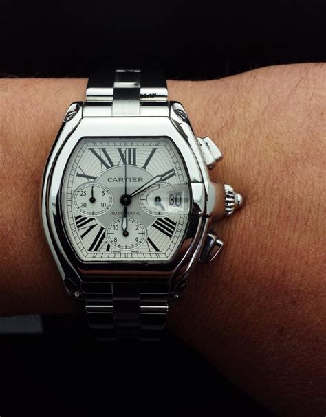 cartier roadster chronograph discontinued|cartier roadster accord.